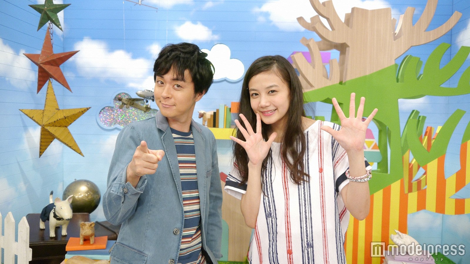 MCのヒャダイン、清水富美加（C）NHK