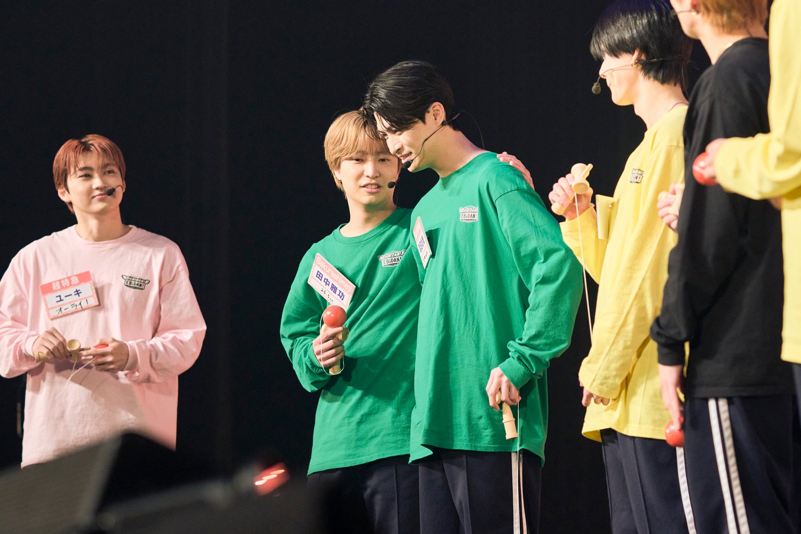 高田彪我の胸キュンセリフに「キュンときた！」とすかさずフォローを入れる田中雅功（C）テレビ東京