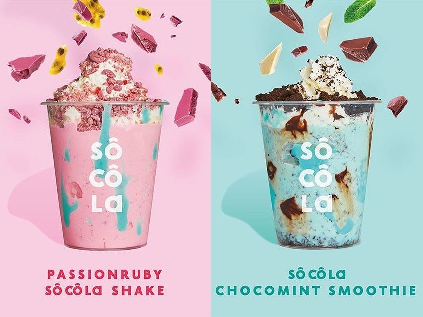 濃厚チョコスイーツ専門店「ソコラ」大阪限定チョコドリンク&かき氷登場