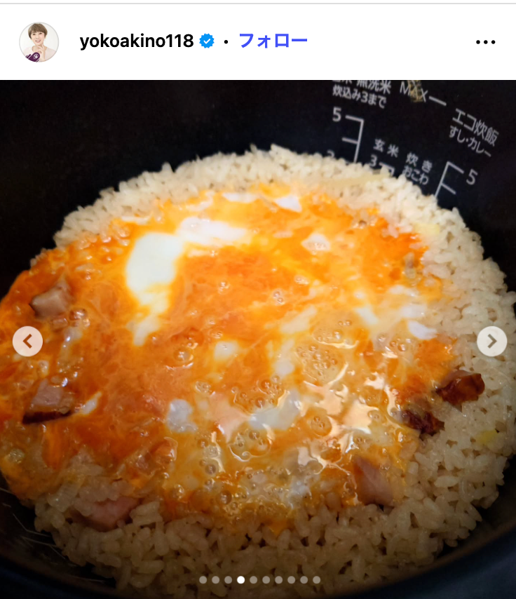 秋野暢子Instagramより