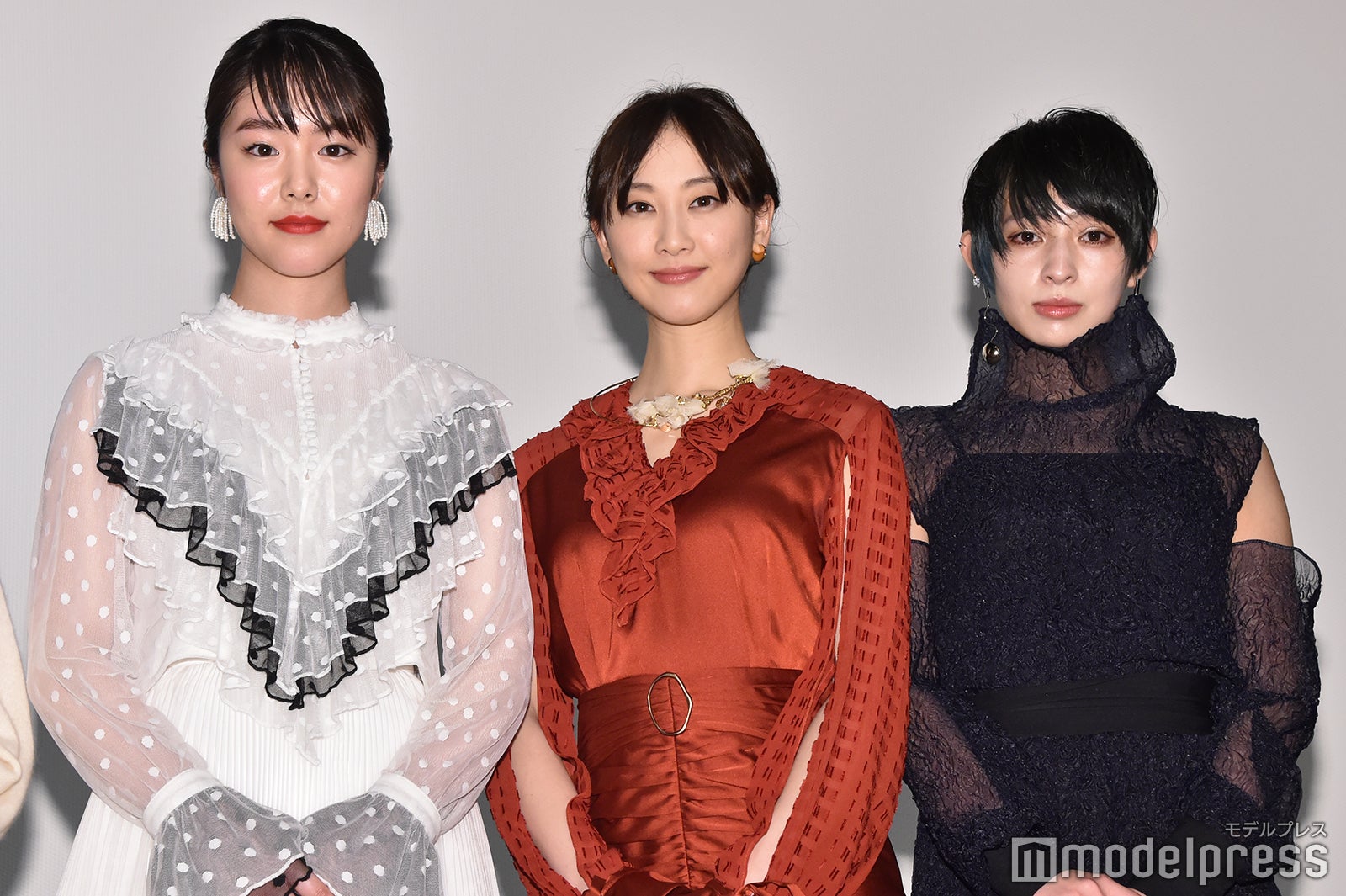 唐田えりか、松井玲奈、日南響子 （C）モデルプレス