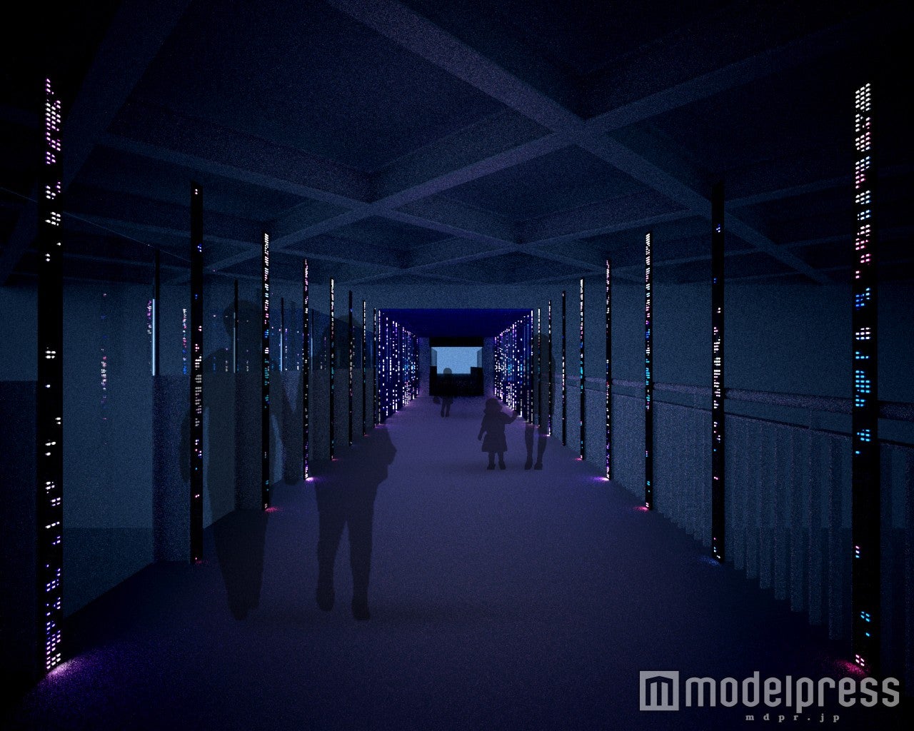 海へと続く架け橋［ブリッジ］／画像提供：新江ノ島水族館