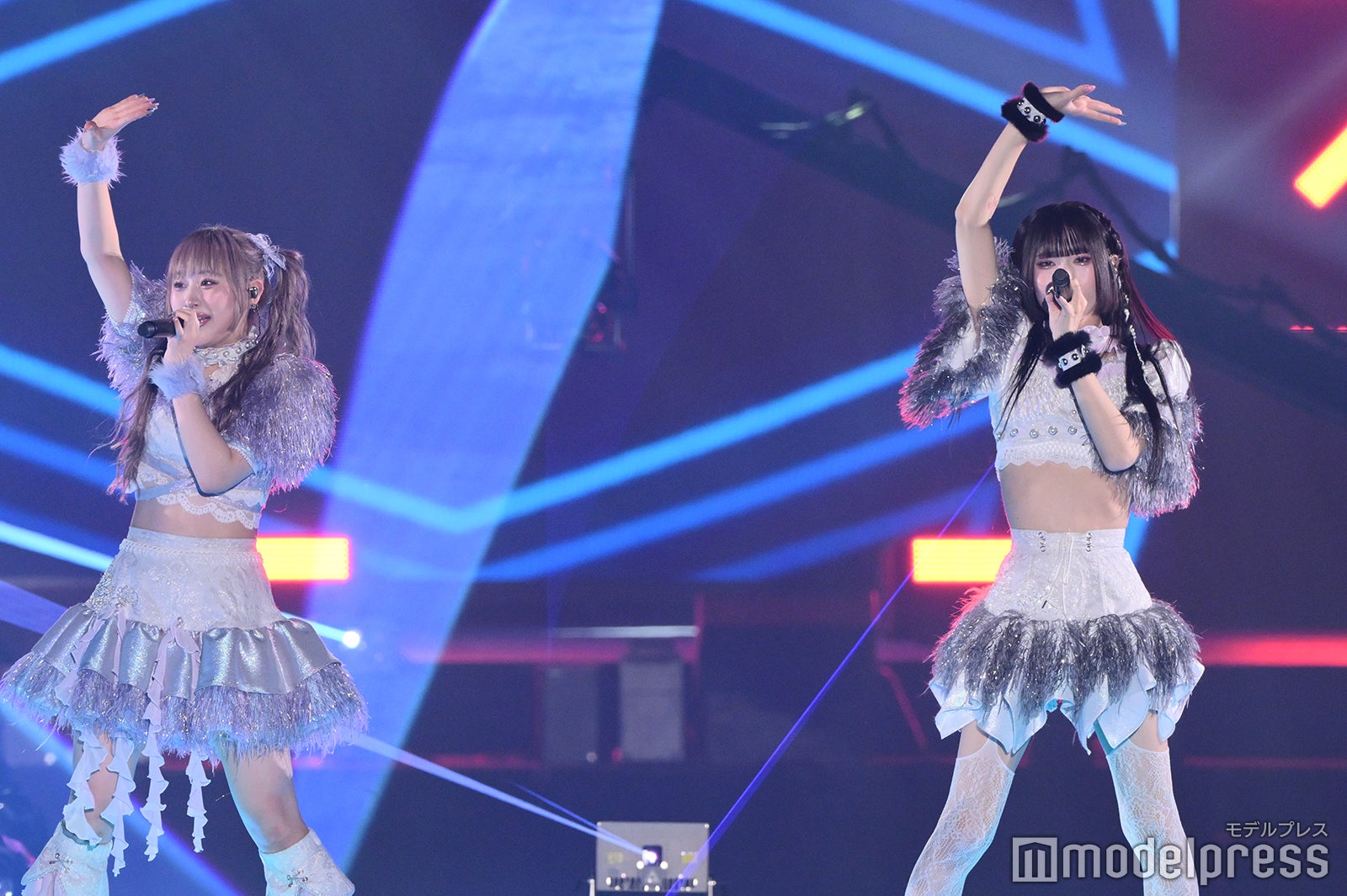 荼緒あいみ、千椿真夢（C）モデルプレス