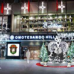 「表参道ヒルズ」イルミネーションイメージ Design by ベルベッタ・デザイン(C)Disney