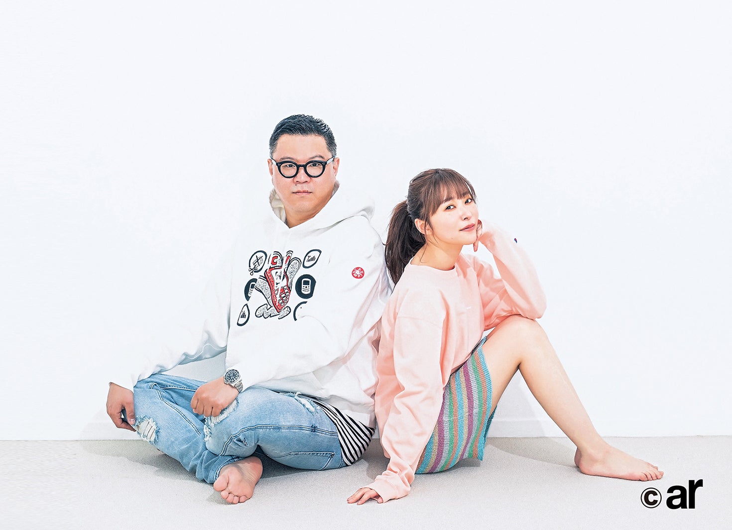 長谷川忍、指原莉乃（画像提供：主婦と生活社）