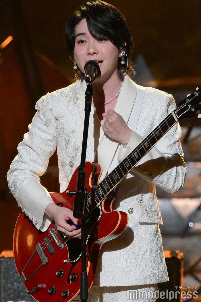 透明感溢れる肌が輝く大森元貴/Mrs. GREEN APPLE(C)モデルプレス