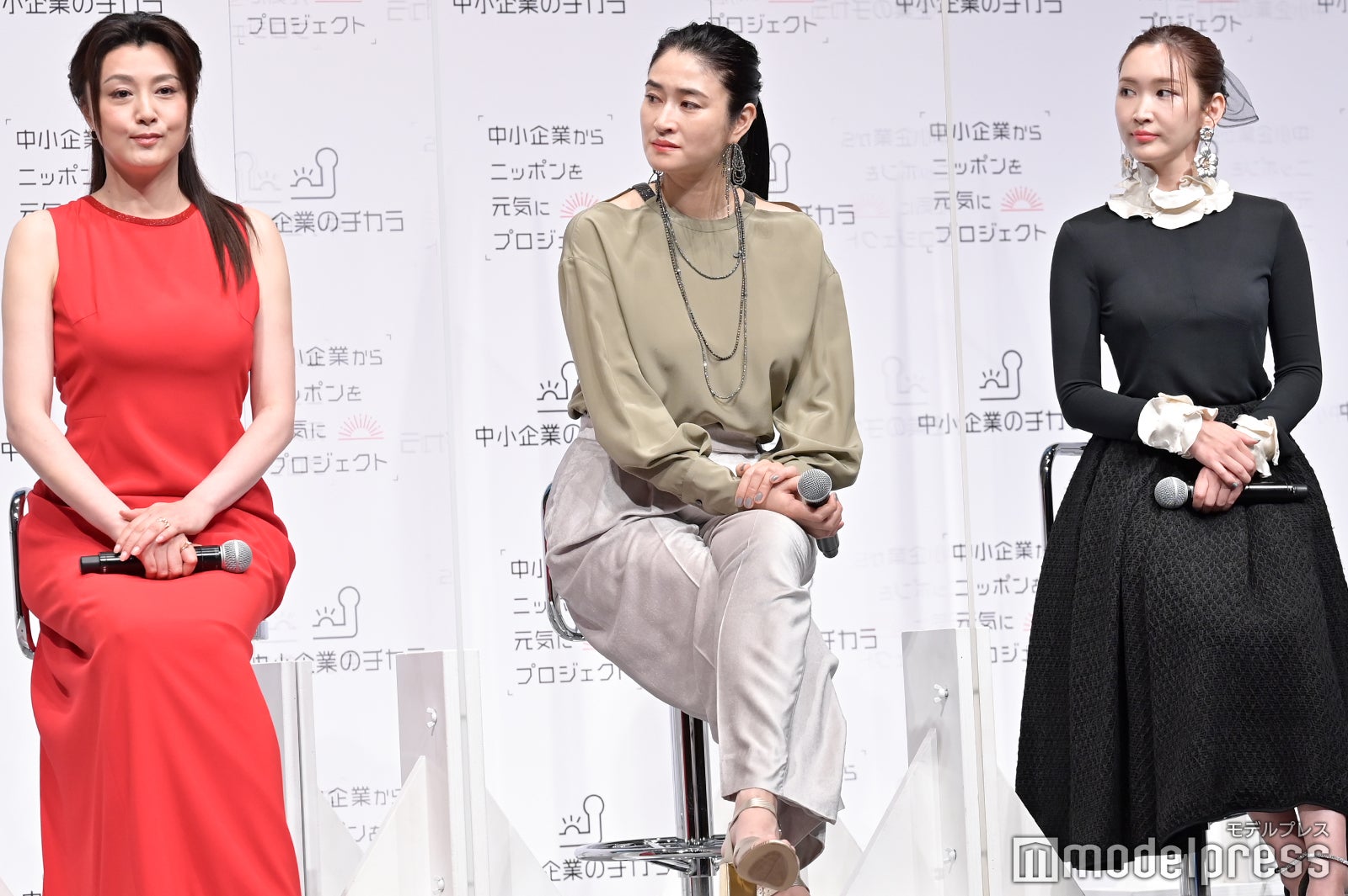 藤原紀香、小雪、紗栄子 （C）モデルプレス