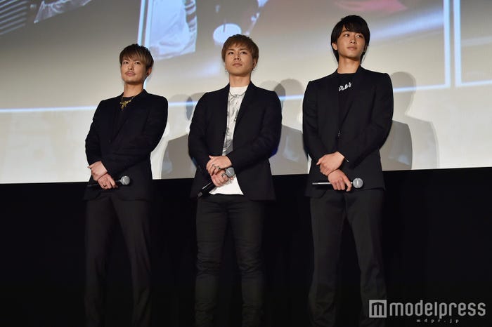 今市隆二、登坂広臣、佐藤寛太(C)モデルプレス