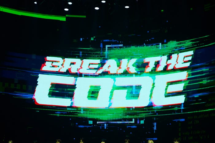 「2022 INI 1ST ARENA LIVE TOUR『BREAK THE CODE』」ロゴ(C)LAPONE ENTERTAINMENT