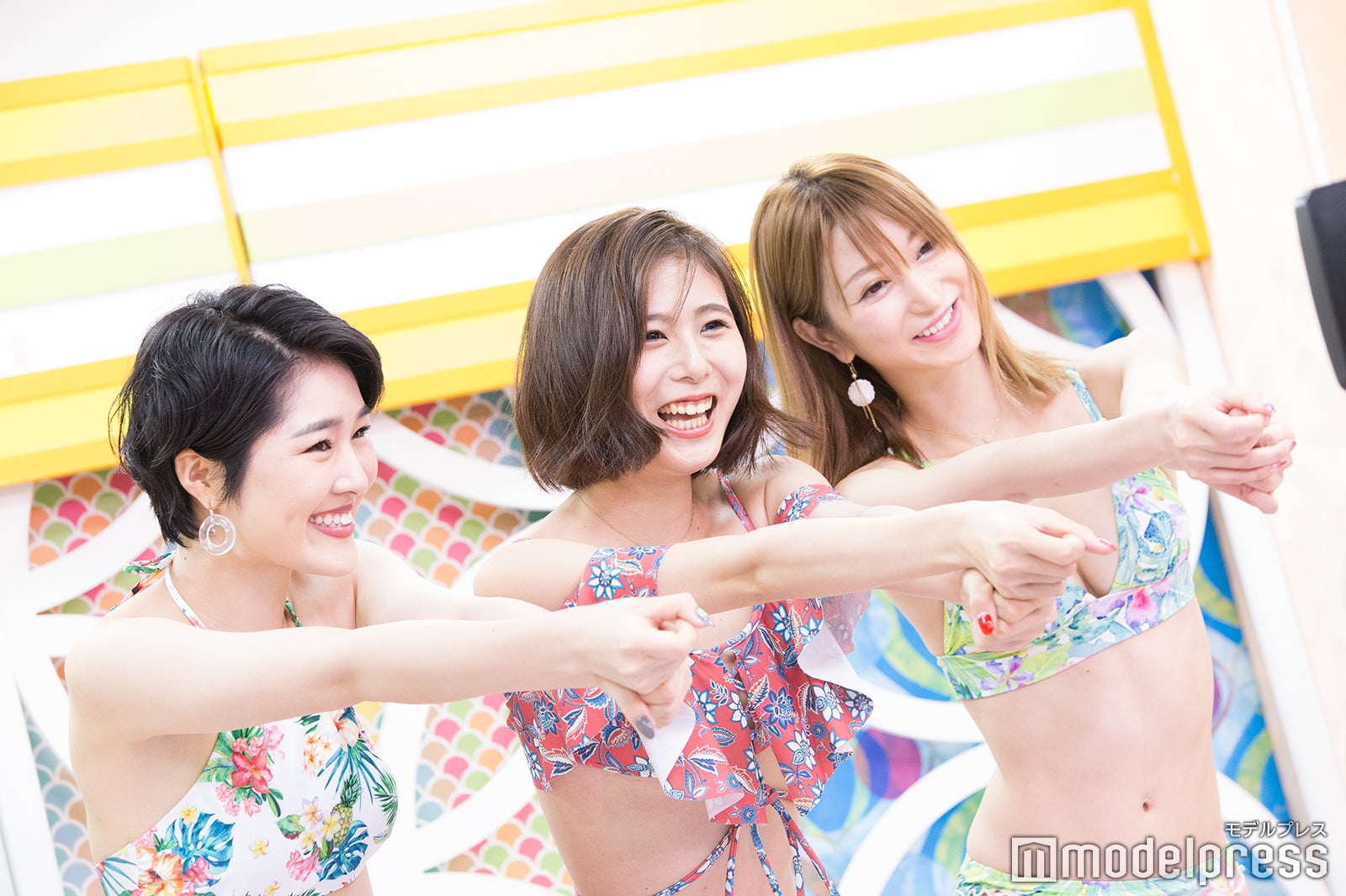 大槻凡子、沖舘唯、松山英礼奈 （C）モデルプレス