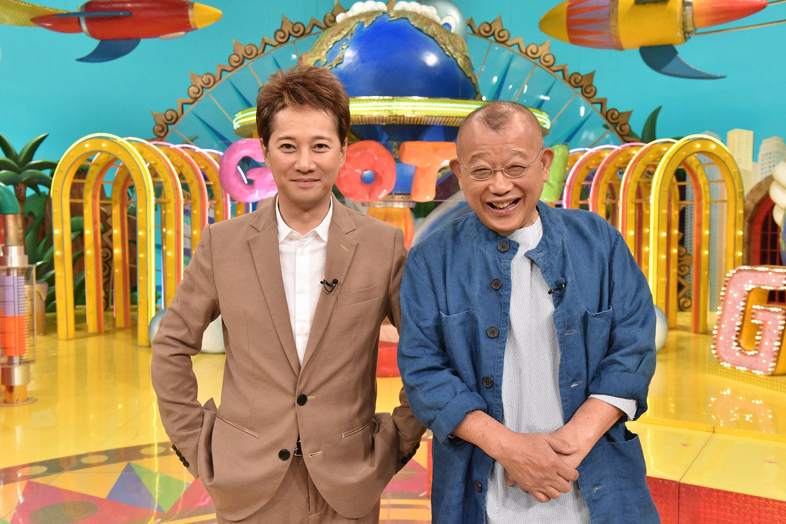 中居正広、笑福亭鶴瓶（C）日本テレビ