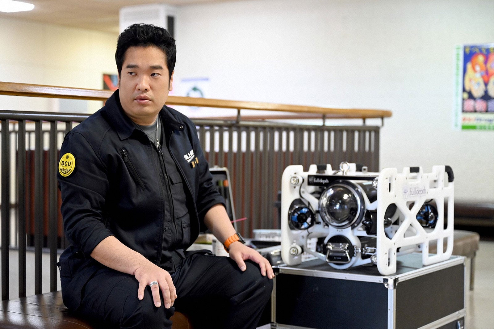 岡崎体育／「DCU」第2話より（C）TBS 