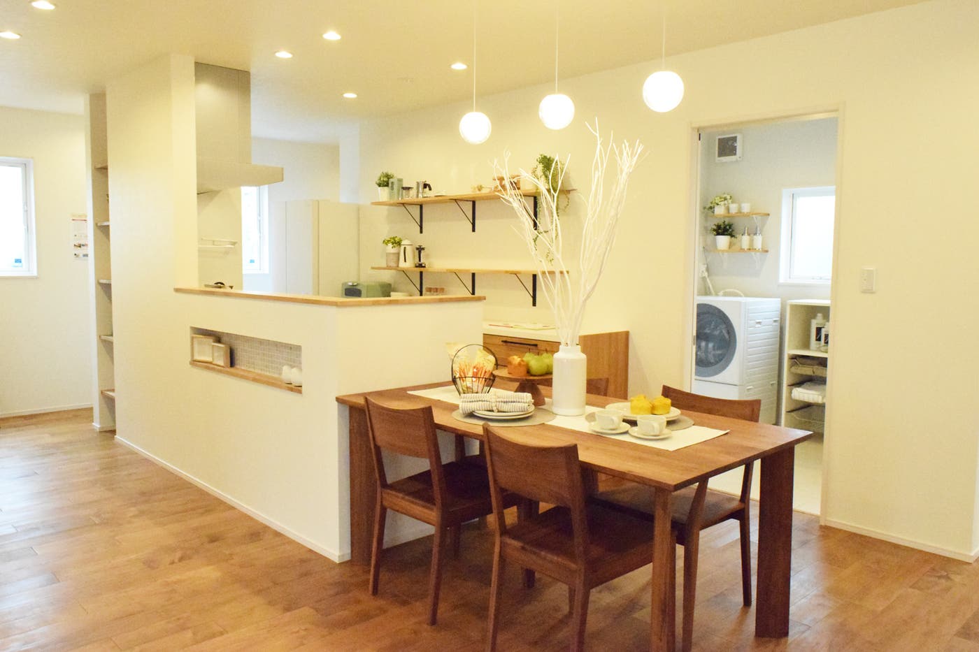 木のぬくもりを感じる家/ユニバーサルホーム別府店