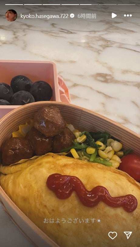 長谷川京子Instagramストーリーズより