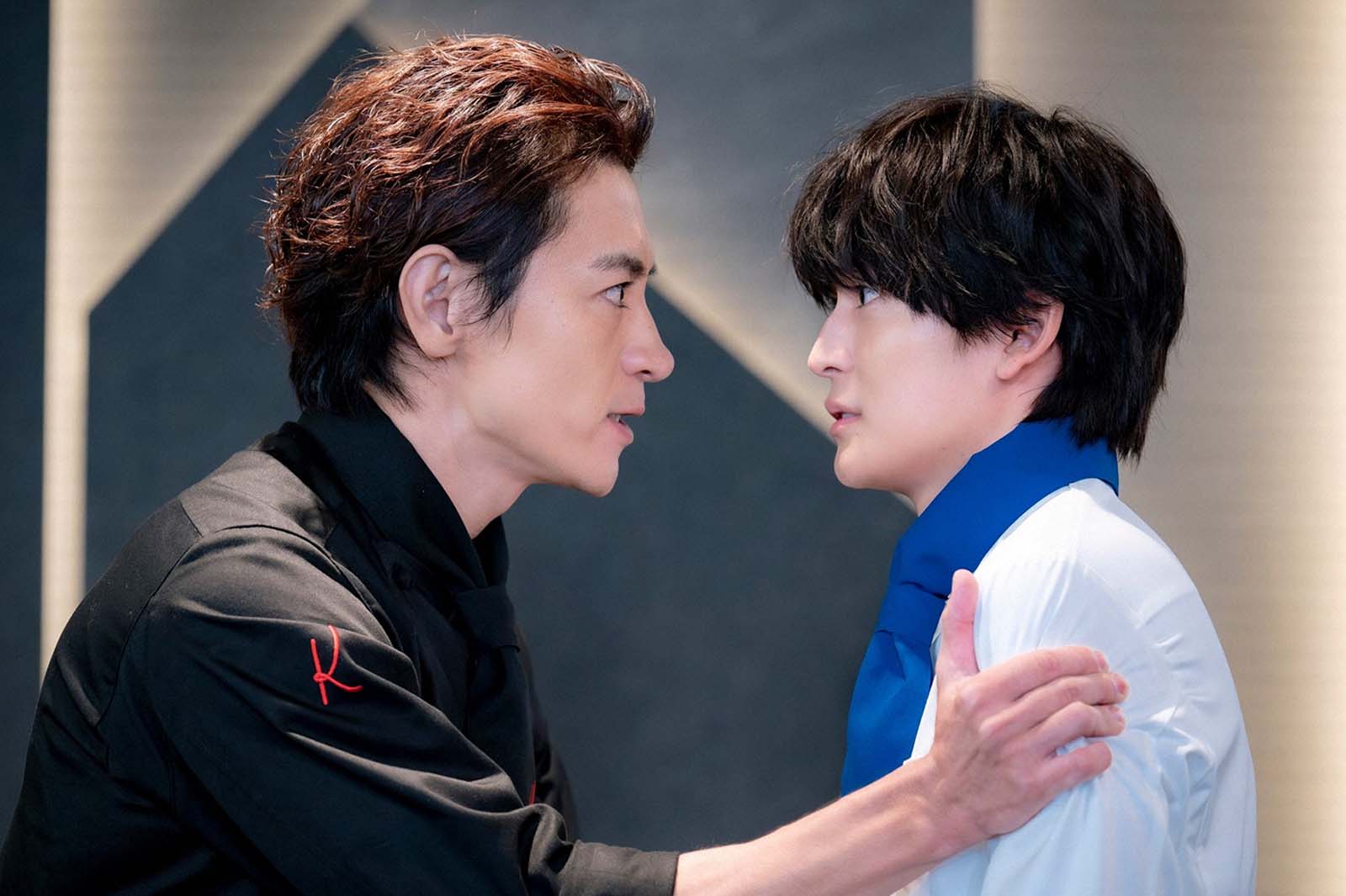 細田善彦、高橋文哉「フェルマーの料理」第2話より（C）TBS