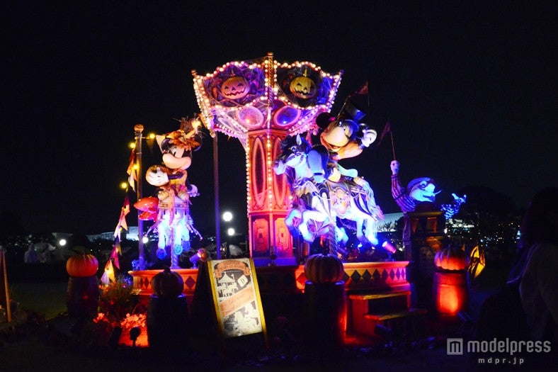 ライトアップされたデコレーション（TDL）