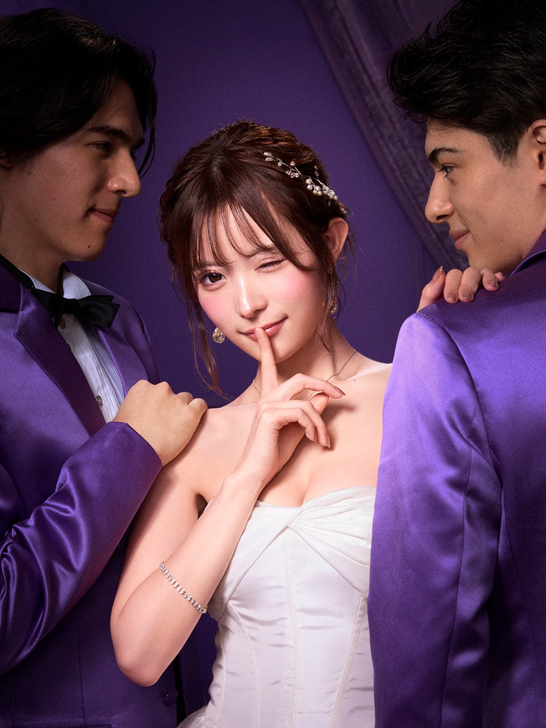 聖菜「LOVE POWER KINGDOM〜恋愛強者選挙〜」（C）AbemaTV,Inc