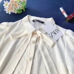 かわいさが溢れてるよ…!ZARAの「お嬢様トップス」が個人的大ヒットだった