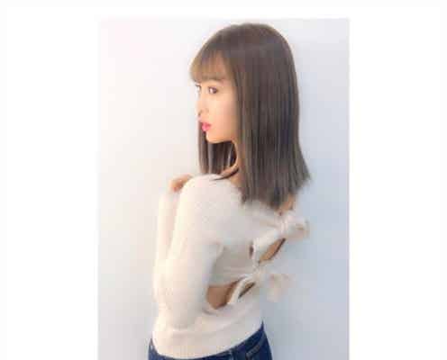 藤田ニコル「最近は女っぽいお洋服が気分」背中&胸元チラリコーデに反響「エロ可愛い」