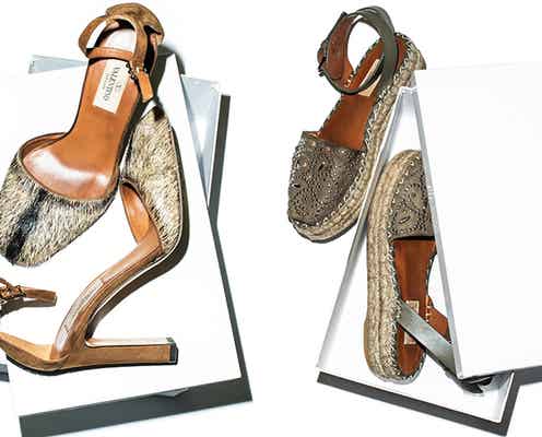 一癖あるデザインが魅力!夏のこなれシューズ