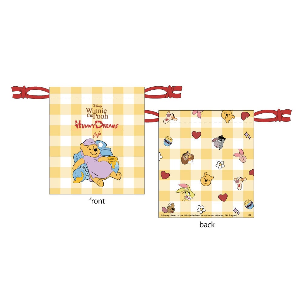 巾着　税込1,540円（C）Disney. Based on the &quot;Winnie the Pooh&quot; works by A.A. Milne and E.H. Shepard.