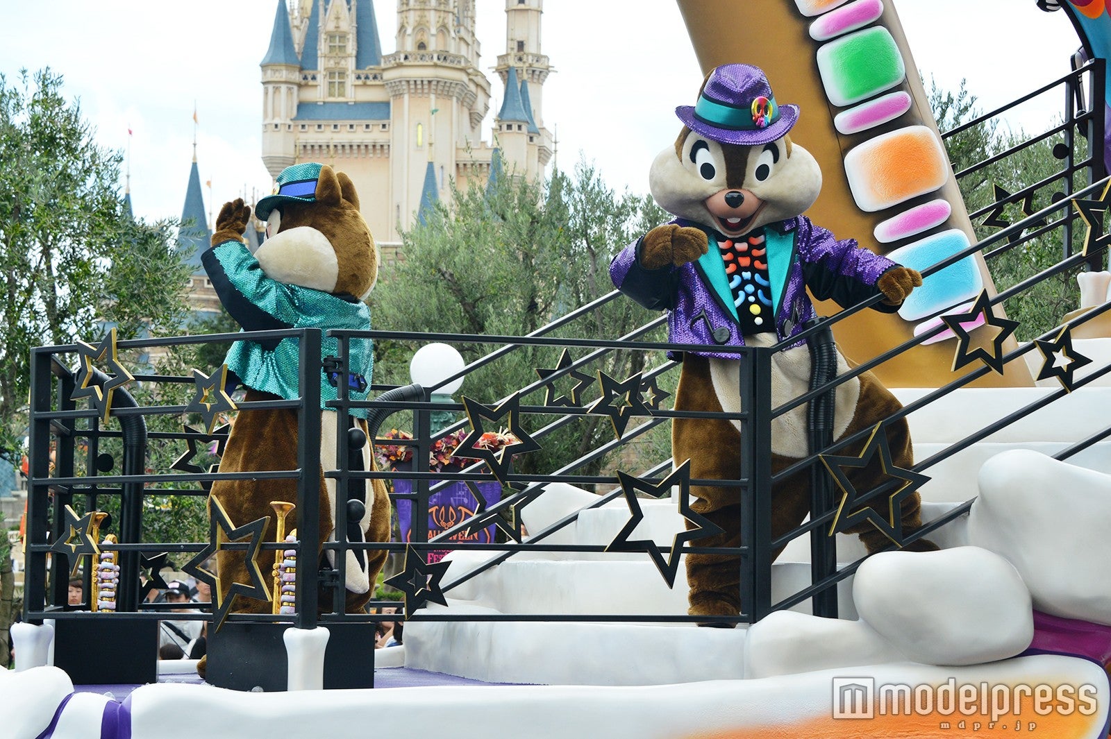 パレード「ハロウィーン・ポップンライブ」（C）モデルプレス