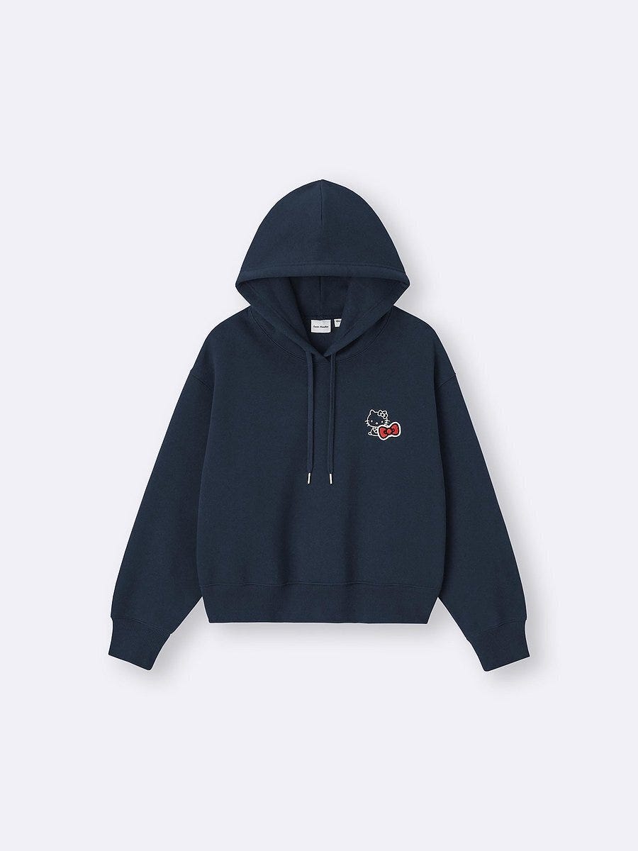 GUのヘビーウェイトスウェットショートパーカ