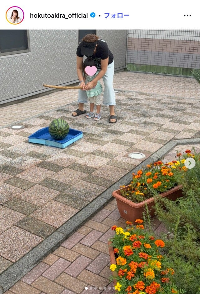 北斗晶Instagramより