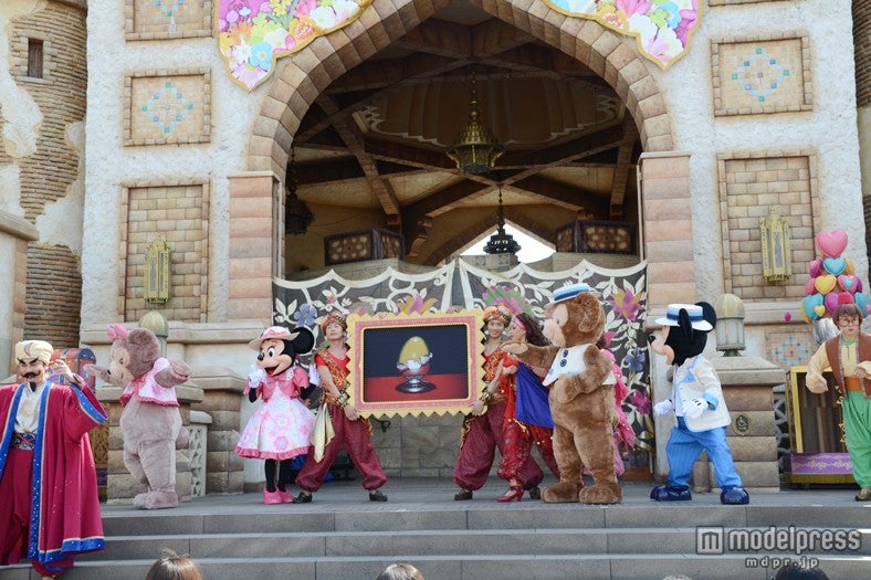 ディズニーシー、ミニショー「スプリングタイム・サプライズ」