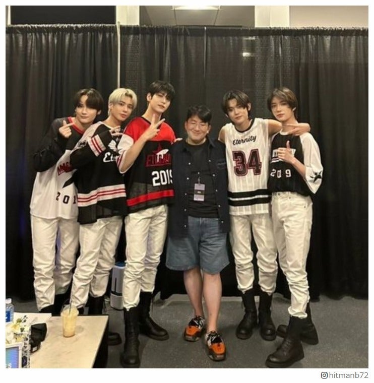 HYBEバン・シヒョク氏、ダイエット成功？ほっそりした近況写真が話題