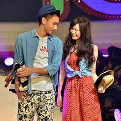 (左から)市川知宏、大政絢