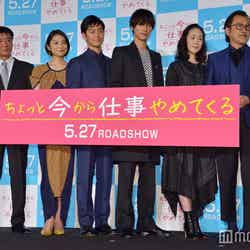 （左から）成島出監督、小池栄子、工藤阿須加、福士蒼汰、黒木華、吉田鋼太郎（C）モデルプレス