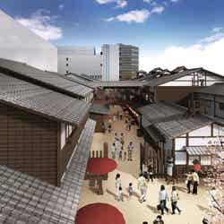 千客万来施設(仮称)/画像提供:万葉倶楽部