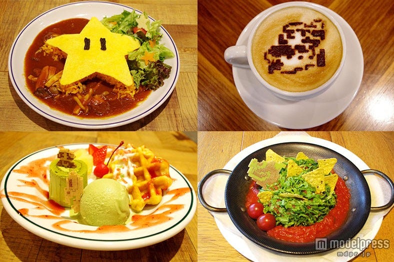 「スーパーマリオブラザーズ」初のコラボカフェ ポップなメニューが可愛い