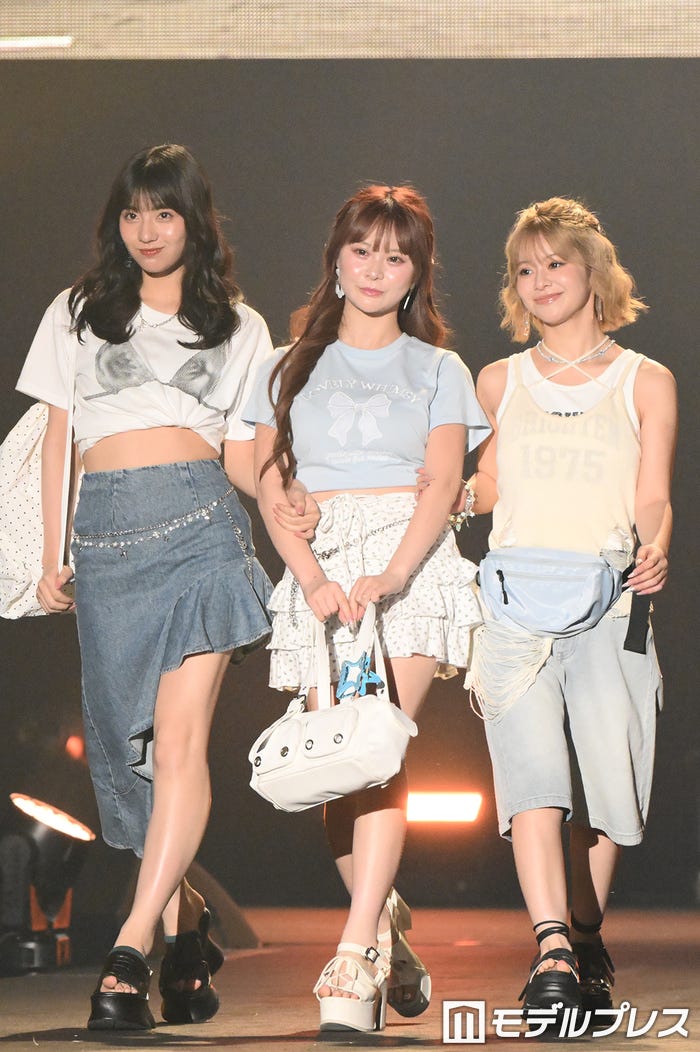 向井怜衣、さくら、米澤りあ(C)モデルプレス