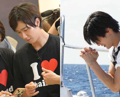 Snow Man向井康二&阿部亮平、人生初のガチ出待ち 生放送番組緊急出演でハプニング発生
