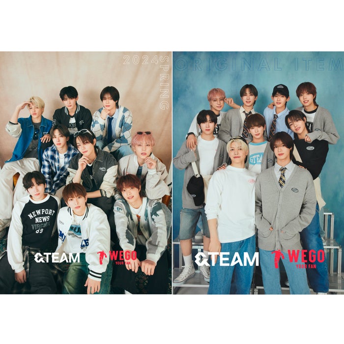 &TEAM、爽やかな春ビジュアル公開 最新スタリング披露