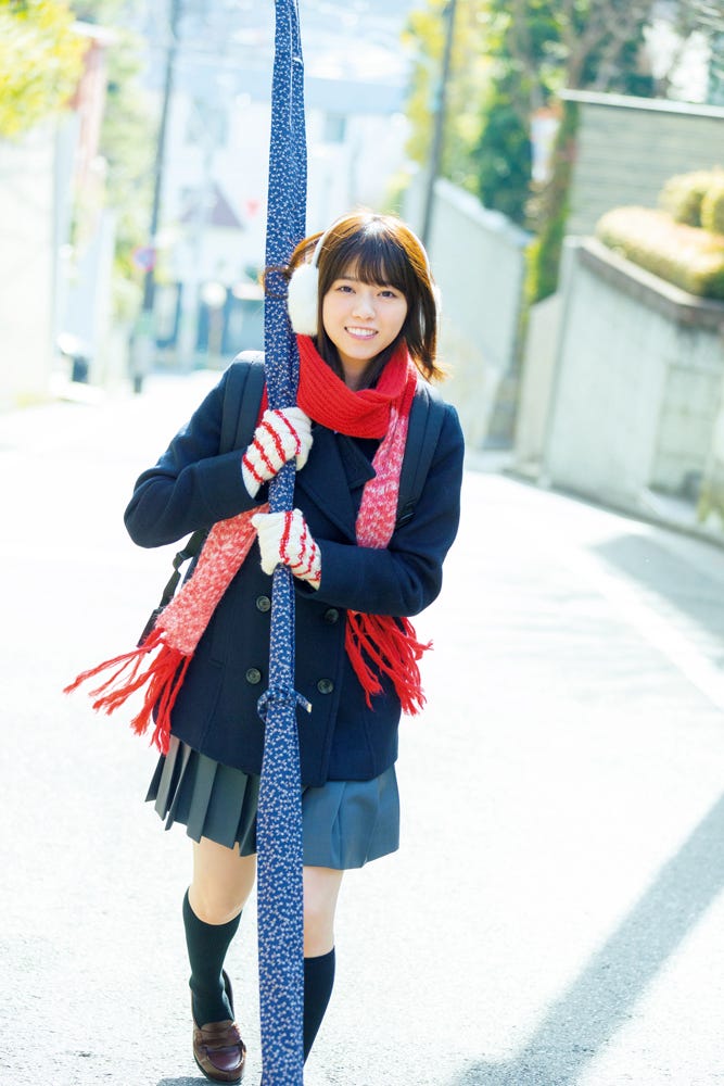 西野七瀬「週刊ビッグコミックスピリッツ」第13号より(C)小学館・週刊ビッグコミックスピリッツ