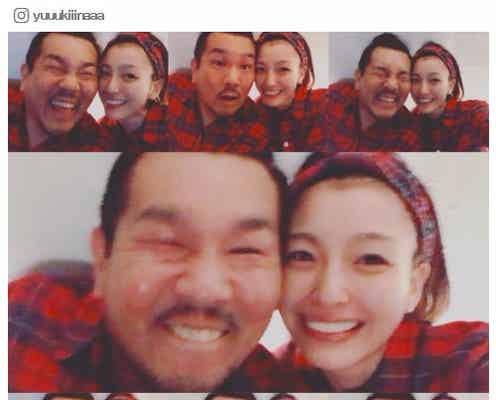 木下優樹菜&フジモン夫妻、ペアルックのパジャマ姿公開で「ラブラブ」「理想」の声
