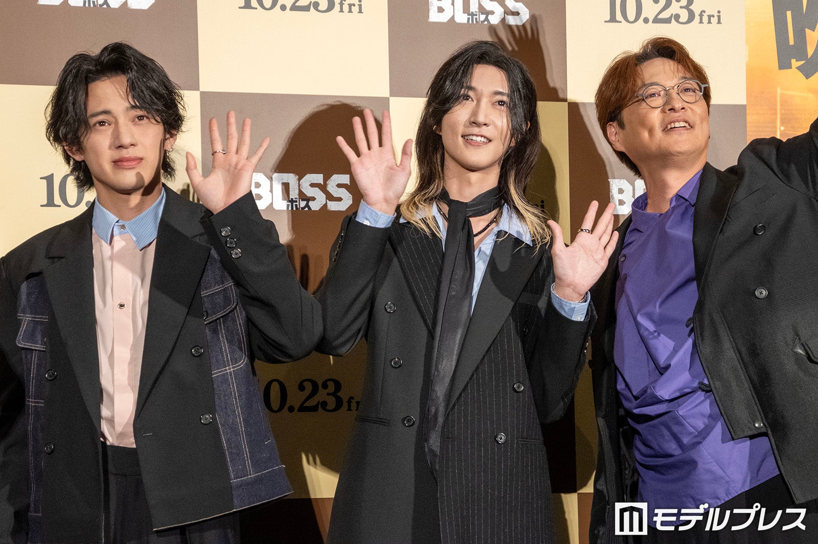 （左から）ケンケン、サカイJr.、酒井一圭（C）モデルプレス