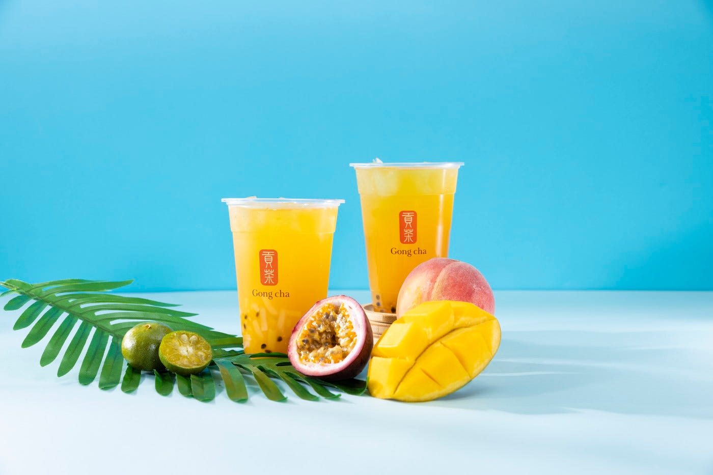 ゴンチャ沖縄限定「シークァーサートロピカルフルーツパーティー」南国果物4種を贅沢に味わう