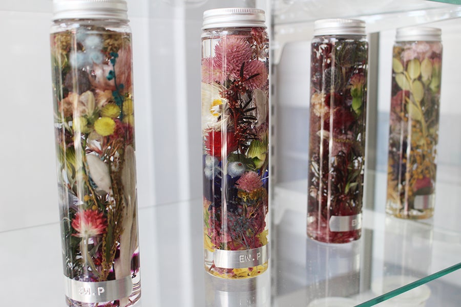 EW.Pharmacy oil arrangement