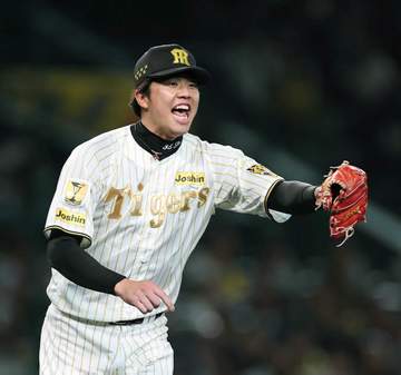 阪神・才木 リーグタイ16K 記録気付かず交代→球児監督「反省ですね」 復活ジェット風船が快投後押し