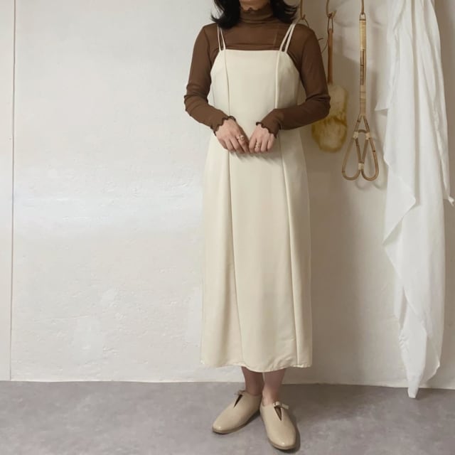 junoahのIラインキャミワンピ