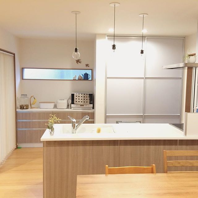 I型キッチンのレイアウト実例 おしゃれで使いやすい収納や空間作りをご提案 モデルプレス