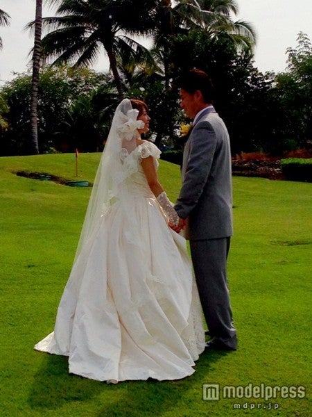 12月11日、アメリカ・ハワイ島にて挙式した里田まい＆田中将大選手