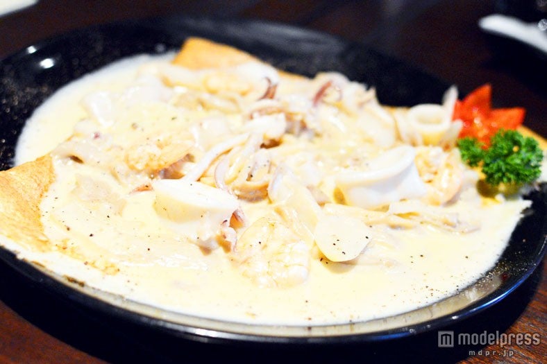 甘くないクレープ「CREPE　MARINARA」