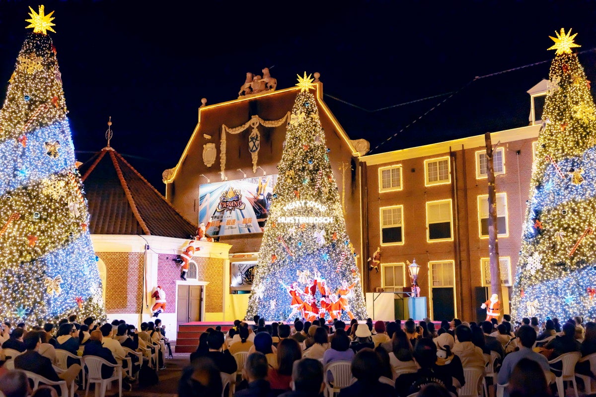 光の街のクリスマス／画像提供：ハウステンボス