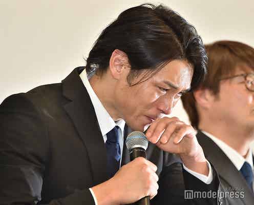 <純烈4人で会見>怒りと涙の1時間半「僕の中であいつは死にました」「言葉になりませんでした」