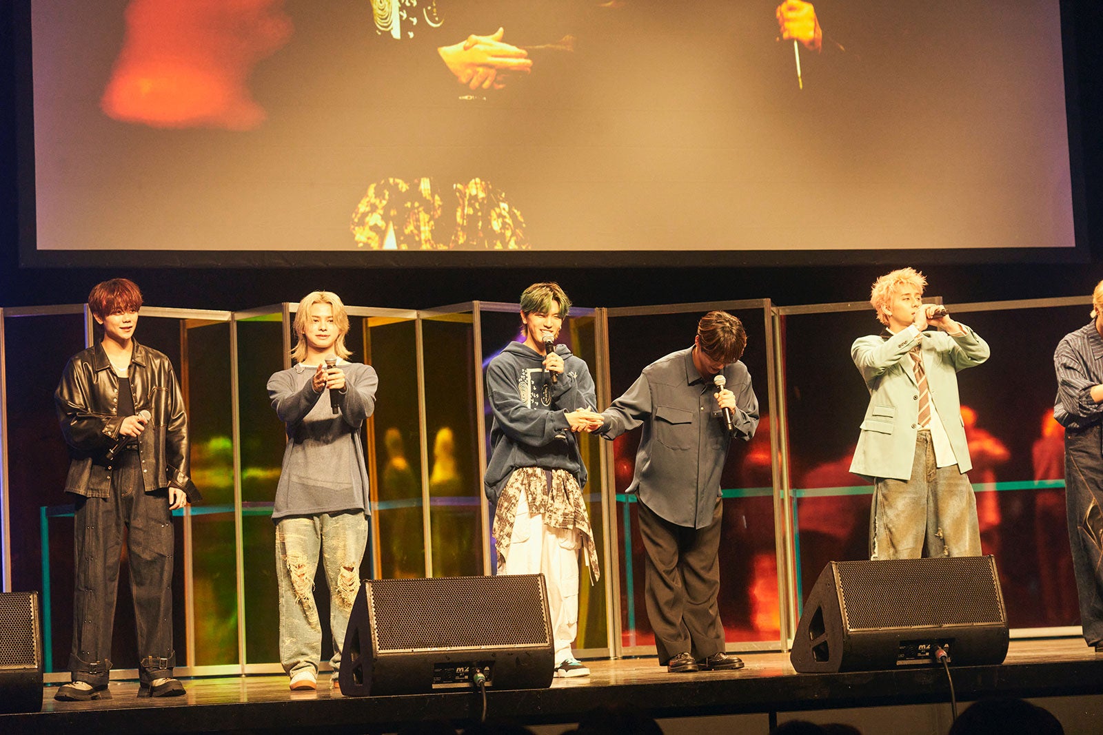 INI「6TH SINGLE“THE FRAME”COME BACK EVENT」（C）LAPONE Entertainment